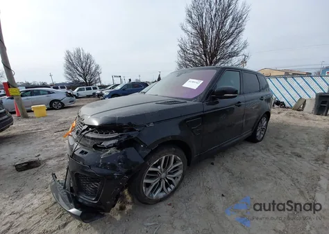 2017 Land Rover Range Rover Sport 5.0L V8 Supercharged Svr z USA, uszkodzony, nr VIN SALWZ2FE0HA137436